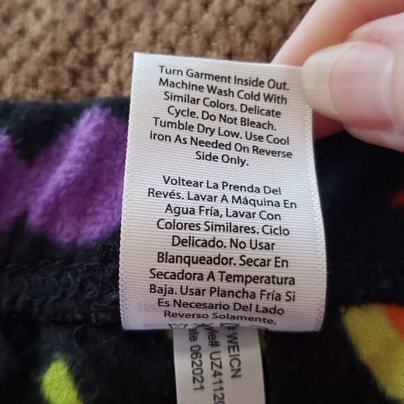 Cute Halloween Fleece Pajama Lounge Pants Sz 2X (44-46) - Picture 5 of 5